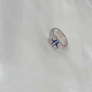 Retired James Avery Sterling Silver Butterfly Ring